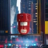 Red alarm, iron shell waterproof sound and light alarm, home and shop anti-theft emergency warning Specification image